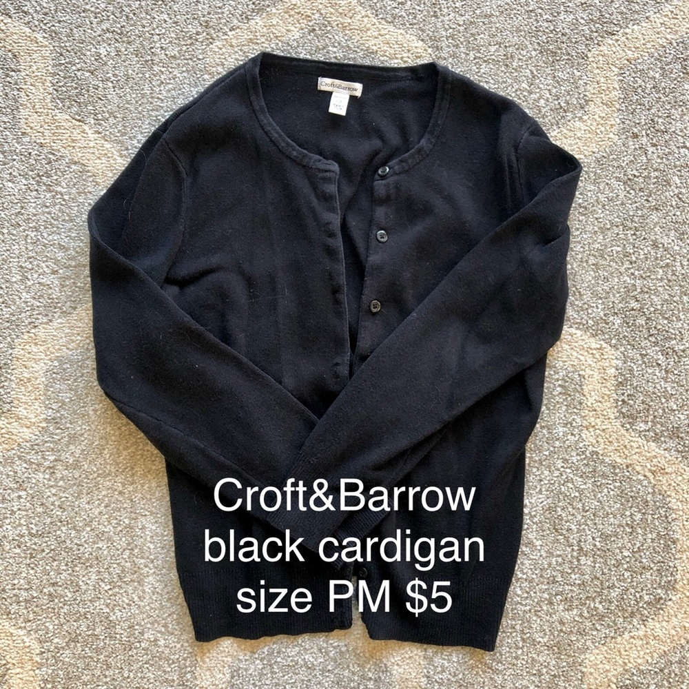 Black Cardigan